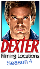DEXTER Filming Locations - over a hundred actual places where the TV show Dexter was filmed.